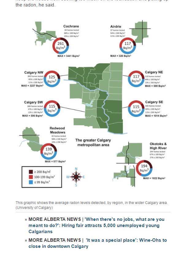Original inaccurate map from CBC article